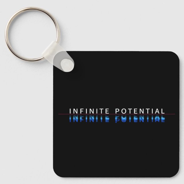 Chaveiro Pulseira de chave com defeito de potencial infinit (Frente)