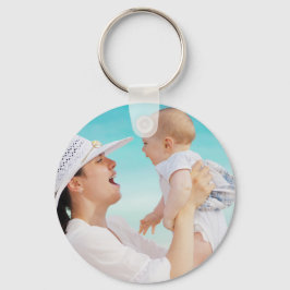 Chaveiro Pulseira de chave com foto de dupla face