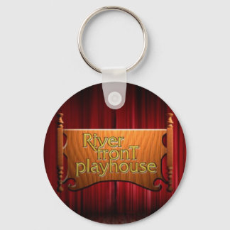 Chaveiro pulseira de chave com logotipo duplo