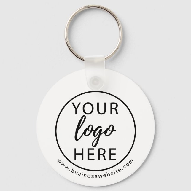 Chaveiro Pulseira de chave com logotipo empresarial persona (Frente)