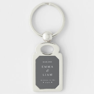 Chaveiro Pulseira de Chave de Casamento Personalizada Escri