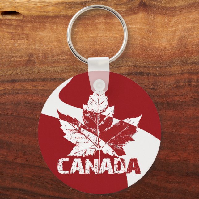 Chaveiro Pulseira de chave de lembrança do Canadá Personali (Frente)