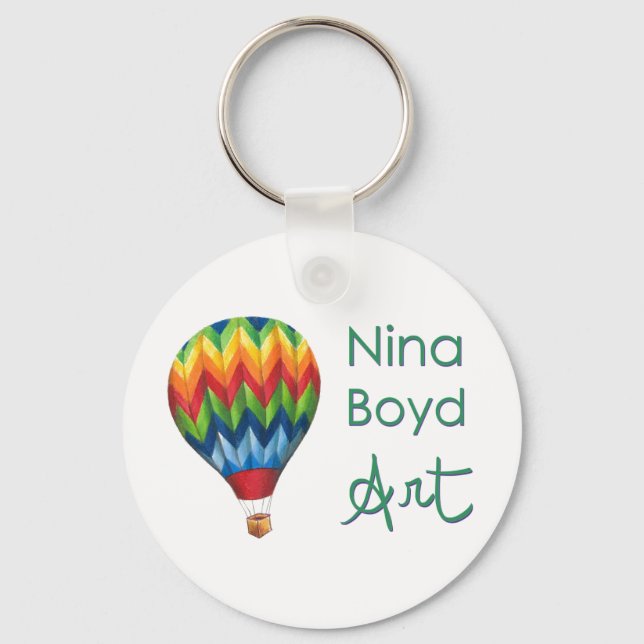 Chaveiro Pulseira de chave Nina Boyd Art (Frente)