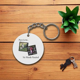 Chaveiro Pulseira de Chave Personalizada com Foto de Pet