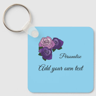 Chaveiro Pulseira de chave personalizada Rose para casament