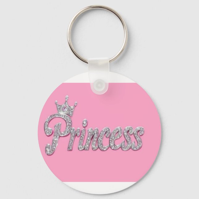 Chaveiro Pulseira de chave Princesa  (Frente)