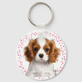Chaveiro Pulseira de chave rosa pastel personalizada com fo