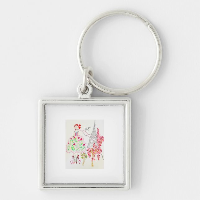 Chaveiro Pulseira de Chaves Bonjour (Frente)