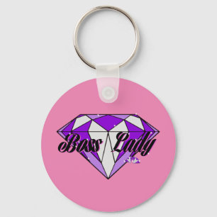 Chaveiro Pulseira de Chaves Boss Lady Diamonds