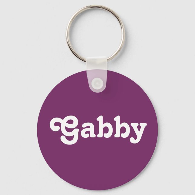 Chaveiro Pulseira de Chaves Gabby (Frente)