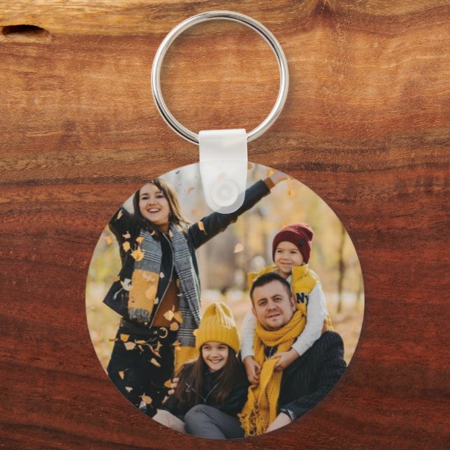 Chaveiro Pulseira de Chaves Personalizada com Fotos da Famí (Frente)