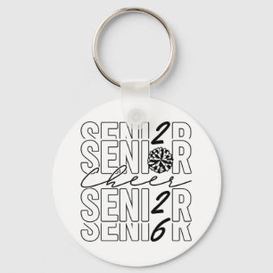 Chaveiro Pulseira de Círculo Metálico Cheer Senior 2026