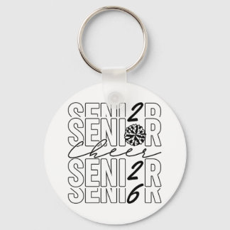 Chaveiro Pulseira de Círculo Metálico Cheer Senior 2026