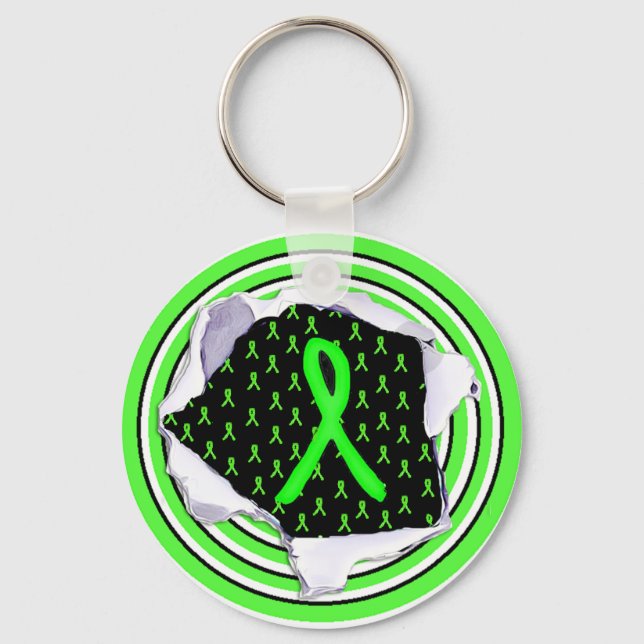 Chaveiro Pulseira de conscientização da doença de Lyme (Frente)