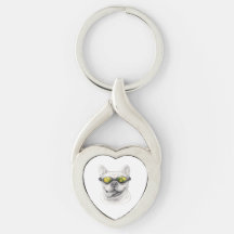 Pulseira de Coração de Bulldog Francês