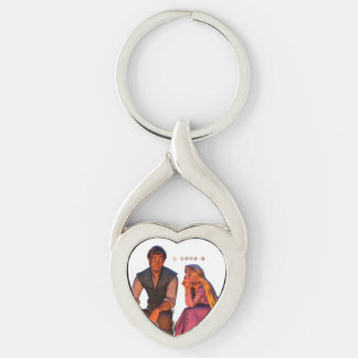 Chaveiro Pulseira de Coração Romântico – Presente de Amor P
