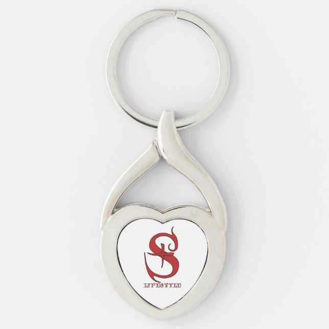 Chaveiro Pulseira de Coração S+ (Frente)