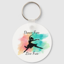 Chaveiro Pulseira de Dança Livre Dança Livre