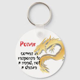 Chaveiro Pulseira de Dragon Ball - Citação Icônica de Goku
