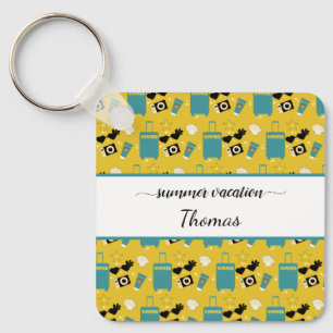 Chaveiro Pulseira de Férias de Verão