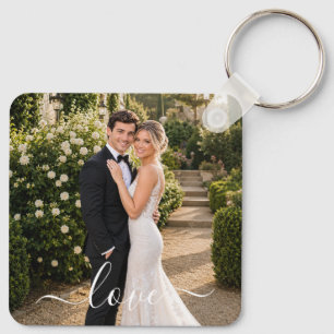 Chaveiro Pulseira de Foto de Casal Amor Personalizada   Pre