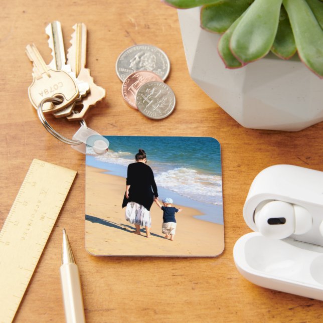 Chaveiro Pulseira de Foto Personalizada Presente (Mesa)