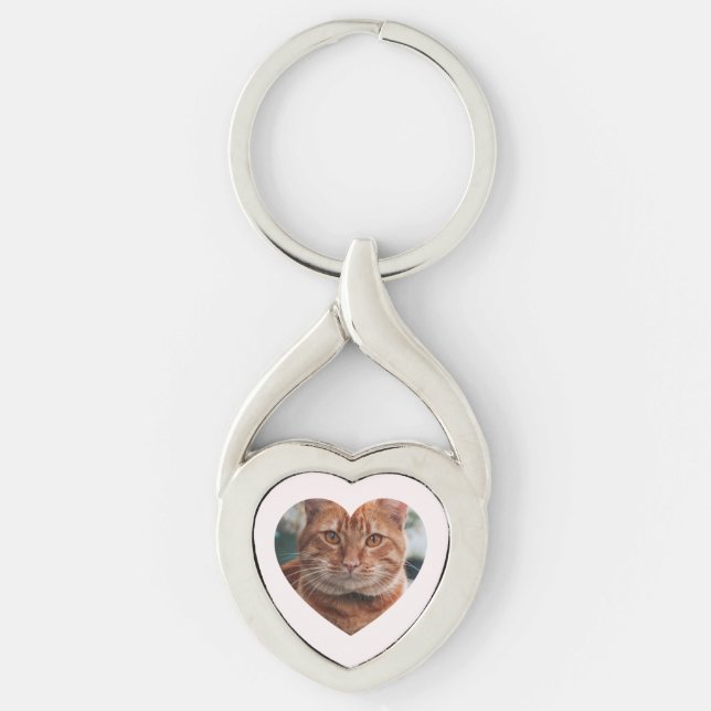 Chaveiro Pulseira de Foto Romântica Personalizada (Frente)