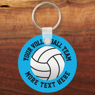 Chaveiro Pulseira de fotos esportivas personalizadas de vôl
