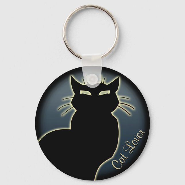 Chaveiro Pulseira de Gato Amante Correntes de Gato Personal (Frente)