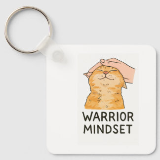 Chaveiro Pulseira de Gatos com Mentalidade de Guerreiro – V