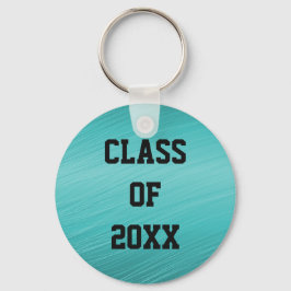 Chaveiro Pulseira de graduação da turma Teal de 20xx