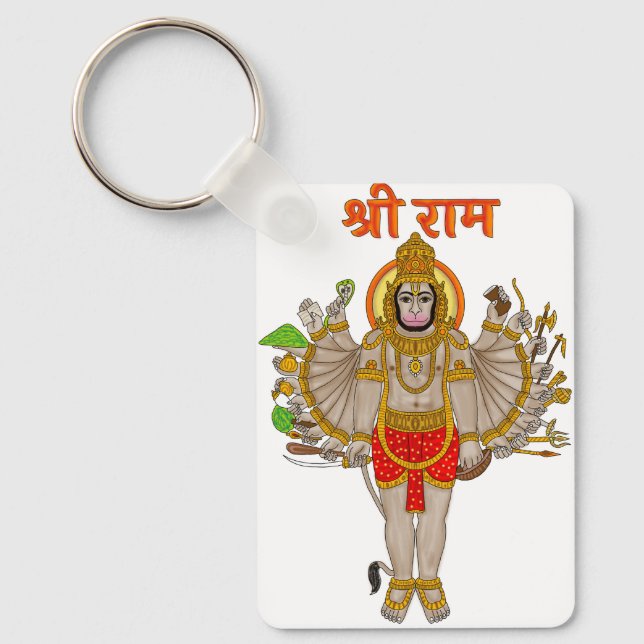 Chaveiro Pulseira de Hanuman (Frente)