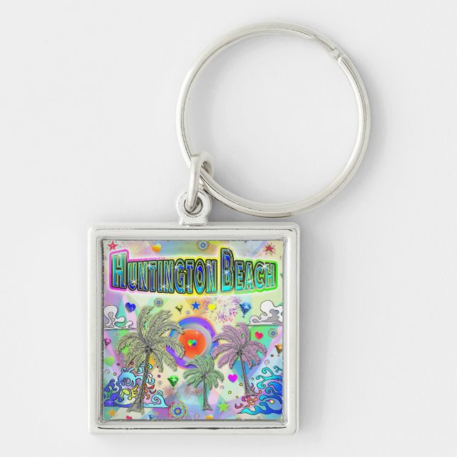 Chaveiro Pulseira de Huntington Beach Deep Dream (Frente)