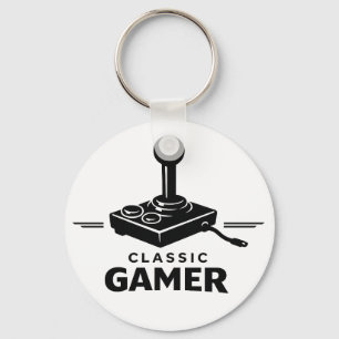 Chaveiro Pulseira de joystick retrô Classic Gamer