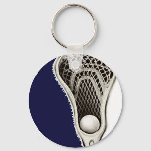 Chaveiro Pulseira de lacrosse azul marinho
