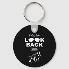 Chaveiro Pulseira de Metal com Citação Motivacional