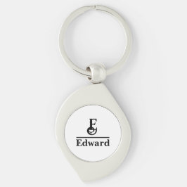 Chaveiro Pulseira de Metal com Nome Personalizado