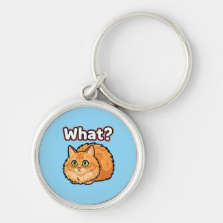 Chaveiro Pulseira de Metal Meme Gato Gengibre Chocado O Quê