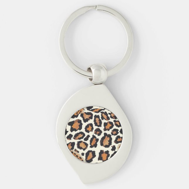 Chaveiro Pulseira de Metal Personalizada Minimalista Modern (Frente)
