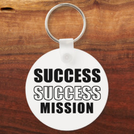 Chaveiro Pulseira de Motivação Missão de Sucesso