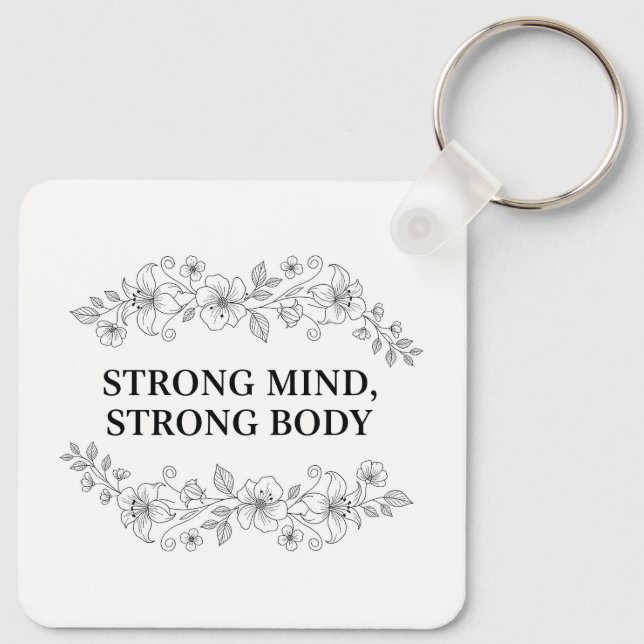 Chaveiro Pulseira de Motivação Personalizada (Verso)