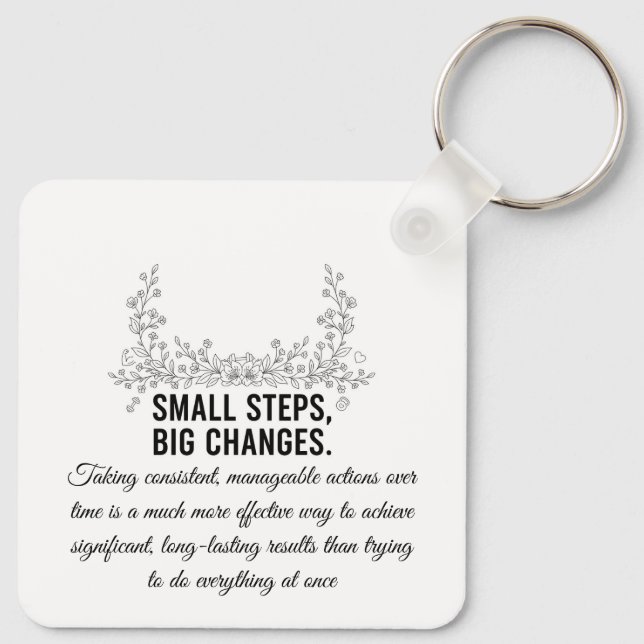 Chaveiro Pulseira de Motivação Personalizada (Verso)