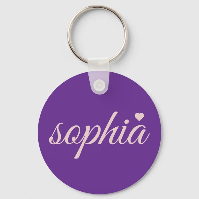 Chaveiro Pulseira de Nome Personalizada | Pulseira de Nome  (Frente)