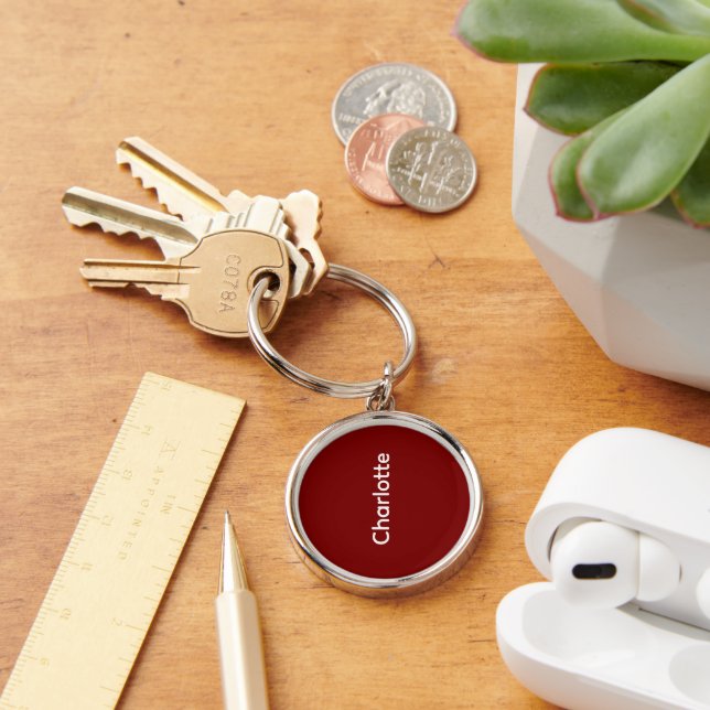Chaveiro Pulseira de Nome Personalizado Presente Acessório (Mesa)