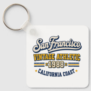 Chaveiro Pulseira de San Francisco Vintage Athletic