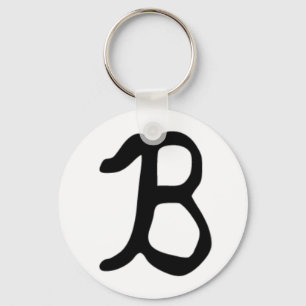 Chaveiro Pulseira de Teclas com Monograma B