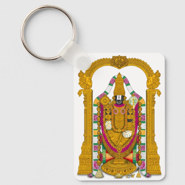 Chaveiro Pulseira de Tirupati Balaji para Uso Diário (Frente)