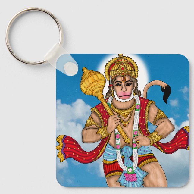 Chaveiro Pulseira do Hanuman Voador (Frente)
