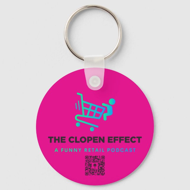 Chaveiro Pulseira Efeito Clopen (Frente)