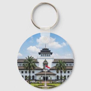 Chaveiro Pulseira icônica Gedung Sate Bandung Indonésia